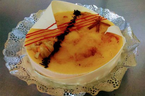 Mousse de crema catalana