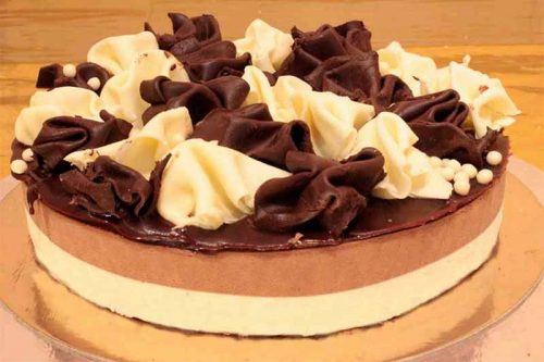 Mousse de dues xocolates