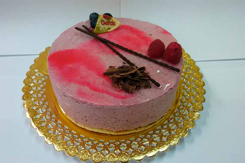 Mousse de fruits vermells