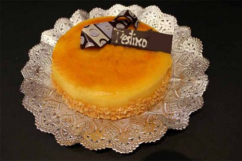 Pastís crema cremada