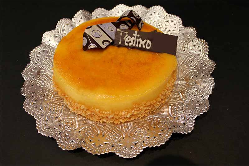 Pastís crema cremada
